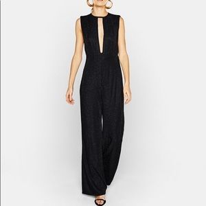 NWT Metallic Jumpsuit